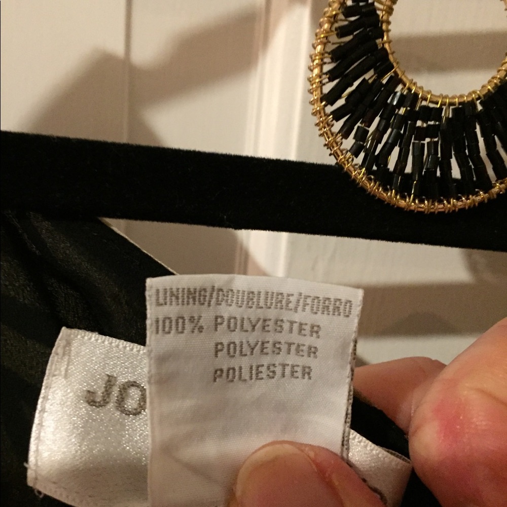 Jones New York Filmy Silk Dress with Leopard Style - Picture 6 of 6